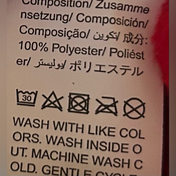 SHEIN Men’s Red and White Varsity Jacket-Size Medium NWOT😀 - Picture 4 of 4